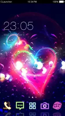 Romantic heart android App screenshot 3